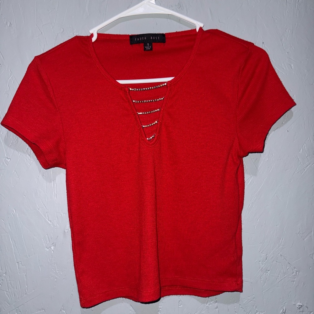Red Women's Top